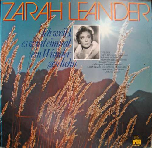 Cover Zarah Leander - Ich Weiß, Es Wird Einmal Ein Wunder Geschehn (2xLP, Comp) Schallplatten Ankauf