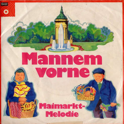 Cover Die Kurpfalzjäger*, Der Edinger Kinderchor - Mannem Vorne (7, Single) Schallplatten Ankauf