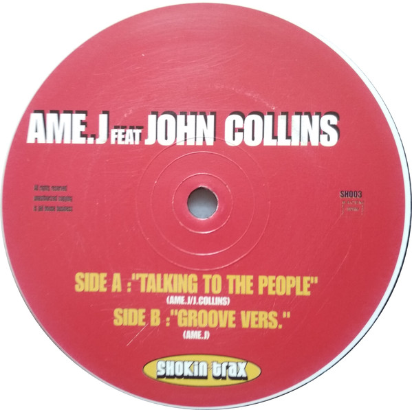 Cover Ame.J Feat. John Collins - Talking To The People / Groove Vers. (12) Schallplatten Ankauf