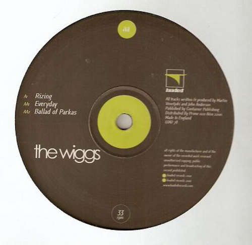 Cover The Wiggs - Rizing (12) Schallplatten Ankauf