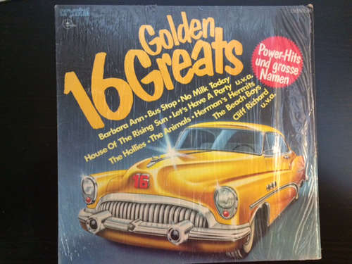 Cover Various - 16 Golden Greats Power-Hits Und Grosse Namen (LP, Comp) Schallplatten Ankauf