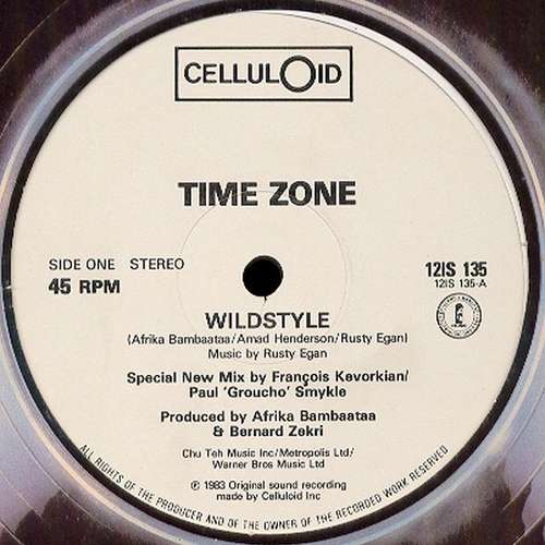 Cover Time Zone - Wildstyle (Special New Mix) (12) Schallplatten Ankauf