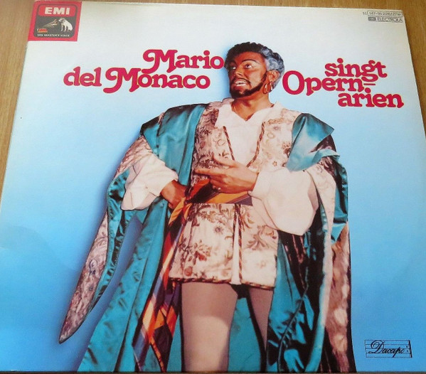 Cover Mario Del Monaco - Singt Opernarien (2xLP, Comp) Schallplatten Ankauf