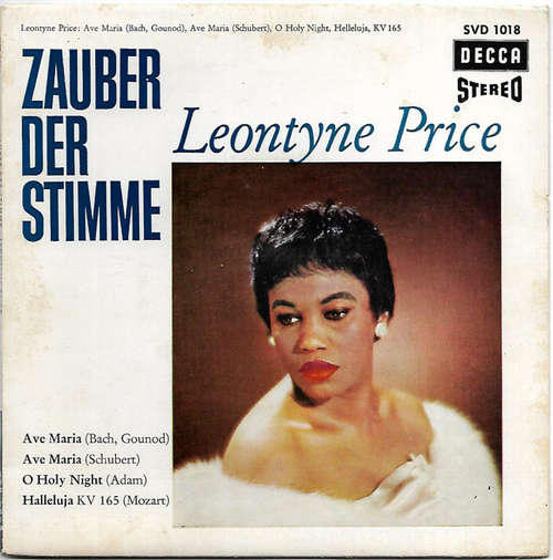 Cover Leontyne Price - Ave Maria (7, EP) Schallplatten Ankauf