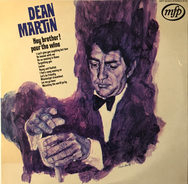 Bild Dean Martin - Hey Brother! Pour The Wine (LP, Comp, Mono) Schallplatten Ankauf