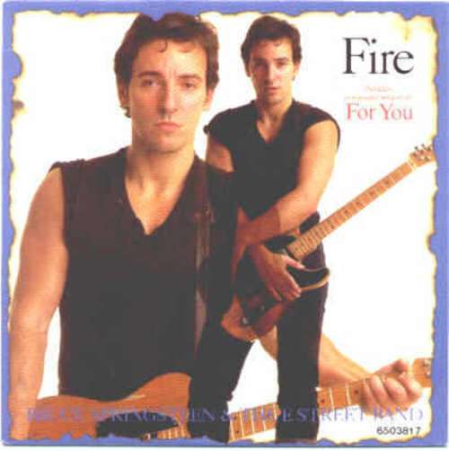 Cover Bruce Springsteen & The E-Street Band - Fire (7, Single) Schallplatten Ankauf