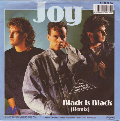 Cover Joy (9) - Black Is Black (Remix) (7, Single) Schallplatten Ankauf