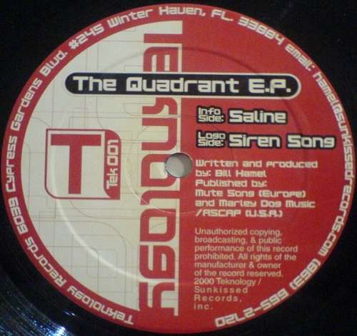 Cover The Quadrant EP Schallplatten Ankauf