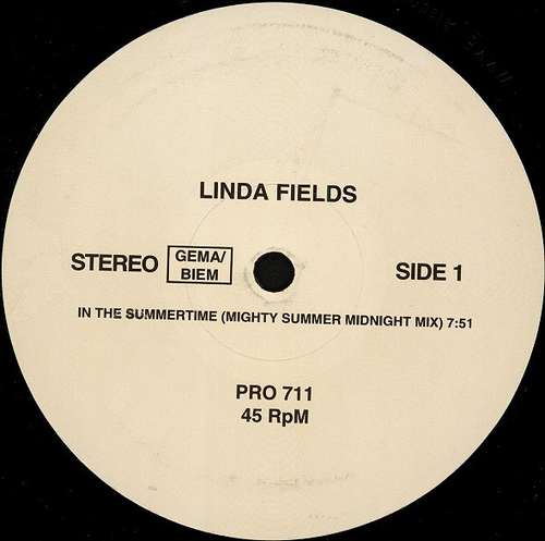 Cover Linda Fields - In The Summertime (12, Promo) Schallplatten Ankauf