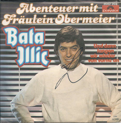 Cover Bata Illic - Abenteuer Mit Fräulein Obermeier (7, Single) Schallplatten Ankauf