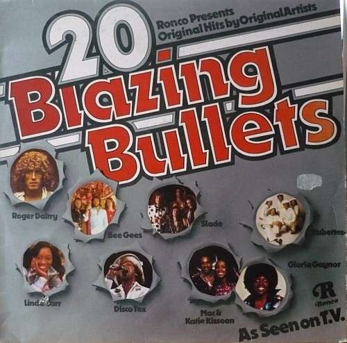 Cover Various - 20 Blazing Bullets (LP, Comp) Schallplatten Ankauf