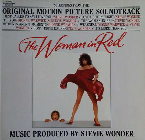 Bild Stevie Wonder - The Woman In Red (Selections From The Original Motion Picture Soundtrack) (LP, Album, Club) Schallplatten Ankauf