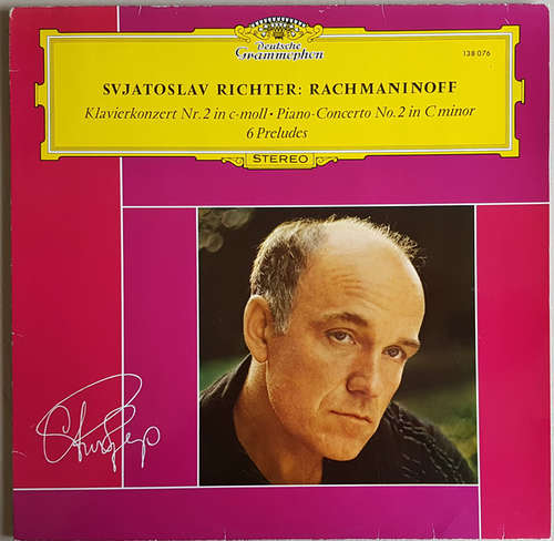 Cover Rachmaninoff*, Svjatoslav Richter* - Klavierkonzert Nr.2 In C-moll • Piano-Concerto No. 2 In C Minor / 6 Preludes (LP, Album, RE) Schallplatten Ankauf