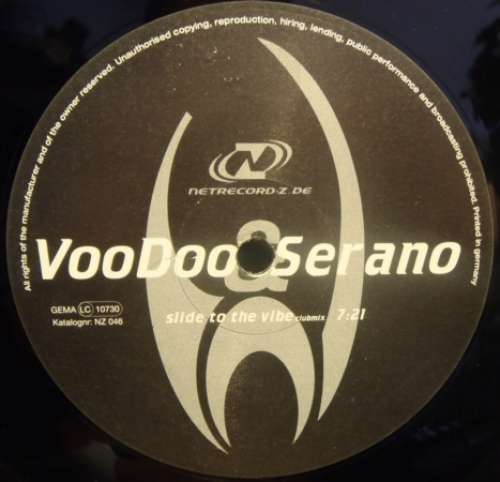 Cover Voodoo & Serano - Slide To The Vibe / This Is Acid (12) Schallplatten Ankauf