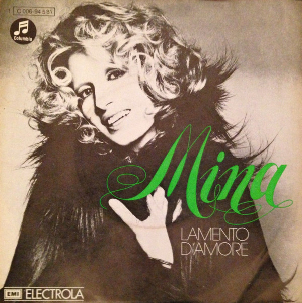 Cover Mina (3) - Lamento D'amore  (7, Single) Schallplatten Ankauf