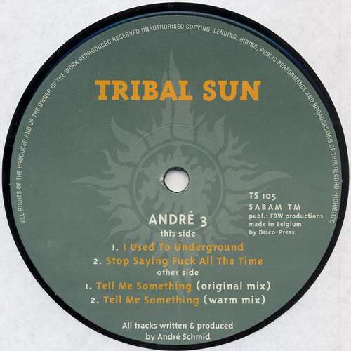Cover André* - 3 (12) Schallplatten Ankauf