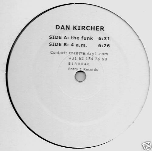 Cover Dan Kircher - The Funk / 4 a.m. (12) Schallplatten Ankauf