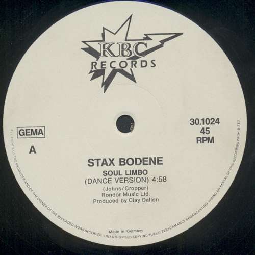 Cover Stax Bodene - Soul Limbo (12) Schallplatten Ankauf