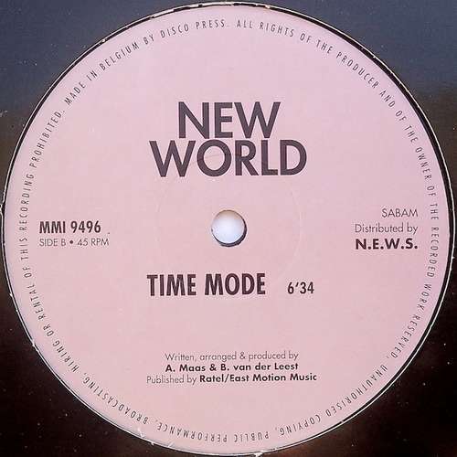 Cover Mission 717 / Time Mode Schallplatten Ankauf