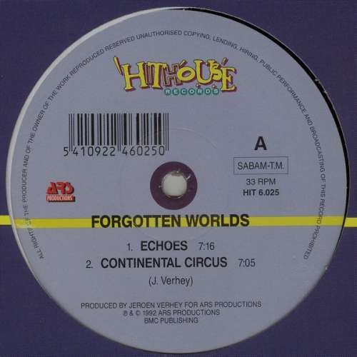 Cover Forgotten Worlds - Echoes (12) Schallplatten Ankauf