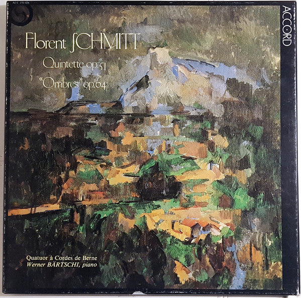 Cover Florent Schmitt - Quatuor à Cordes de Berne*, Werner Bärtschi - Quintette Op. 51 / Ombres Op. 64 (2xLP + Box) Schallplatten Ankauf