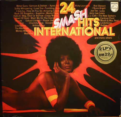 Cover Various - 24 Smash Hits International (2xLP, Comp, Gat) Schallplatten Ankauf