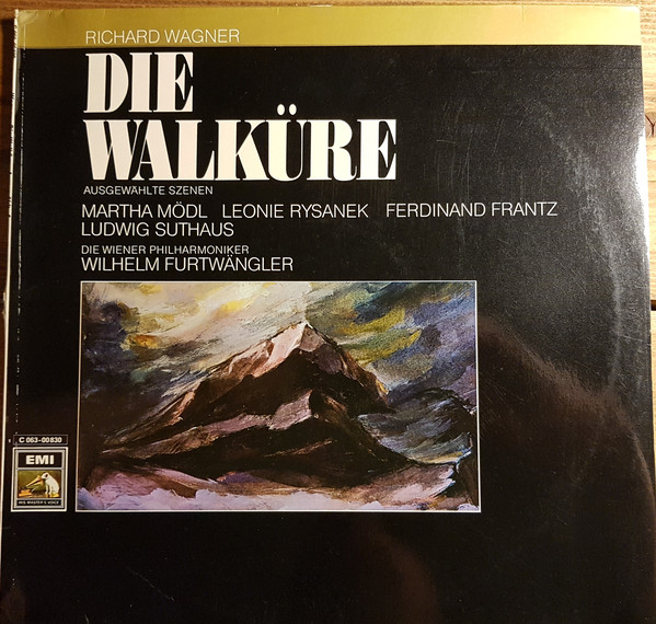 Cover Richard Wagner - Die Walküre (Ausgewählte Szenen) (LP) Schallplatten Ankauf