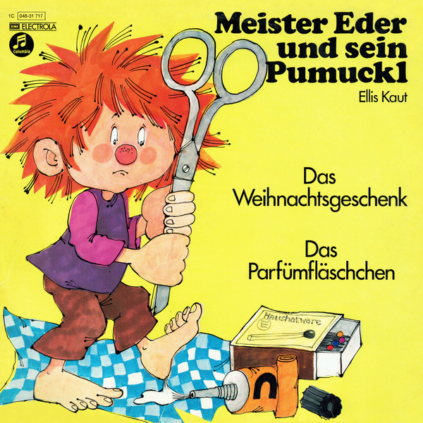 Cover Ellis Kaut - Meister Eder Und Sein Pumuckl - Das Weihnachtsgeschenk / Das Parfümfläschchen (LP, RP) Schallplatten Ankauf