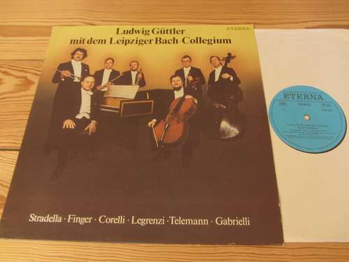 Cover Ludwig Güttler, Leipziger Bach-Collegium - Ludwig Güttler Mit Dem Leipziger Bach-Collegium (LP, Album) Schallplatten Ankauf