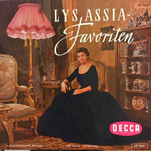 Cover Lys Assia - Lys Assia - Favoriten (10, Comp, Mono) Schallplatten Ankauf