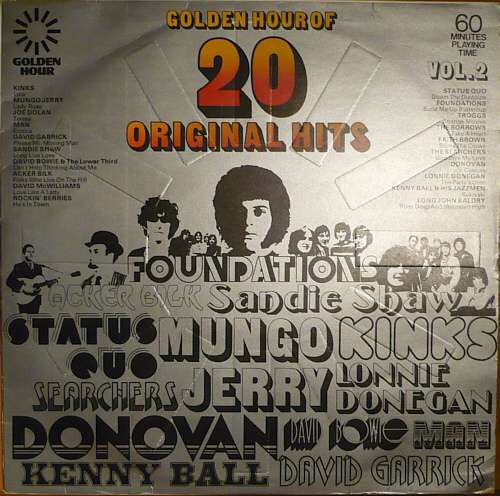 Cover Various - Golden Hour Of 20 Original Hits - Vol. 2 (LP, Comp) Schallplatten Ankauf