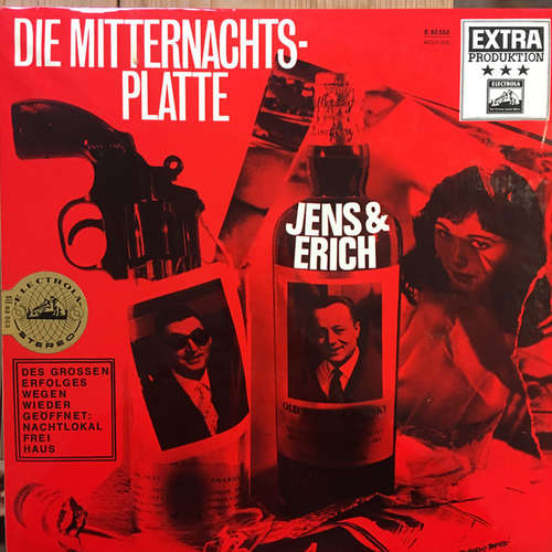 Cover Jens* & Erich* - Die Mitternachtsplatte (LP, Album) Schallplatten Ankauf