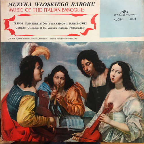 Cover Zespół Kameralistów Filharmonii Narodowej* - Muzyka Włoskiego Baroku = Music Of The Italian Baroque (LP, Album, Mono) Schallplatten Ankauf