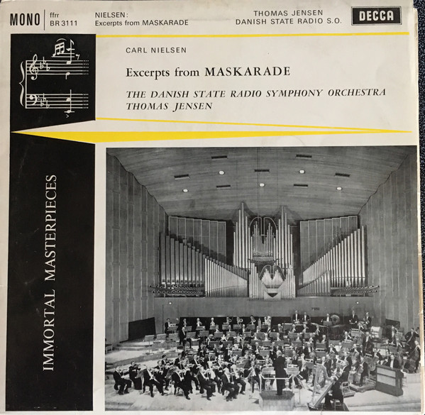 Cover Carl Nielsen / The Danish State Radio Symphony Orchestra*, Thomas Jensen - Excerpts From Maskarade (10, Mono) Schallplatten Ankauf