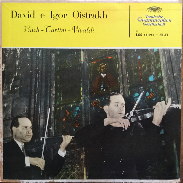 Bild David* e Igor Oistrach - Bach – Tartini – Vivaldi (LP, Mono) Schallplatten Ankauf