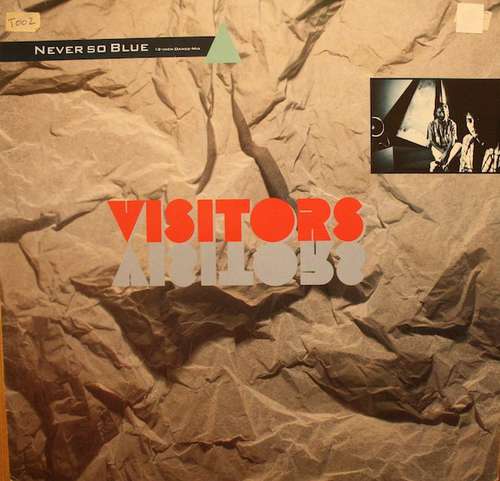 Cover Visitors (4) - Never So Blue (12, Maxi) Schallplatten Ankauf