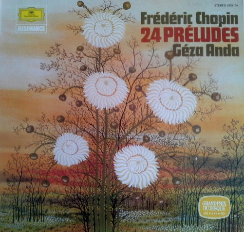 Cover zu Frédéric Chopin – Géza Anda - 24 Préludes (LP, RE) Schallplatten Ankauf
