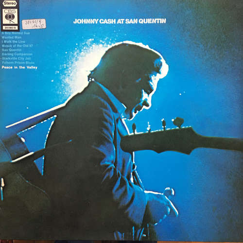 Cover Johnny Cash - Johnny Cash At San Quentin (LP, Album, Club) Schallplatten Ankauf