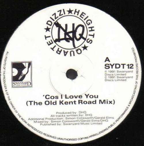 Cover Dizzi Heights Quartet - 'Cos I Love You (12) Schallplatten Ankauf