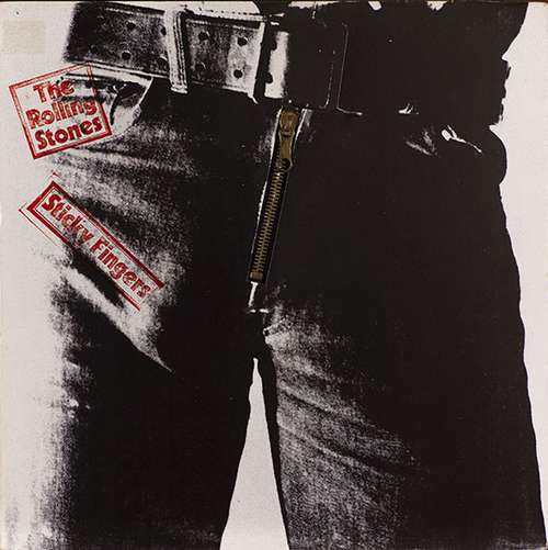 Cover The Rolling Stones - Sticky Fingers (LP, Album, RE, Zip) Schallplatten Ankauf