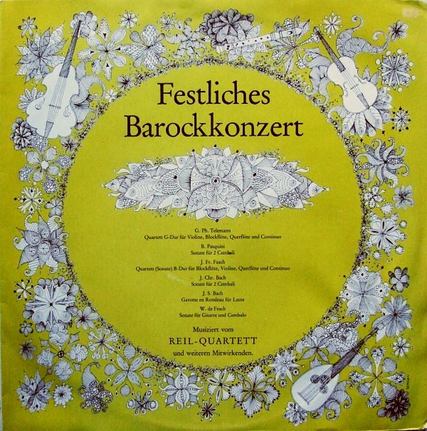 Cover Das Reil-Quartett - Festliches Barockkonzert (LP) Schallplatten Ankauf