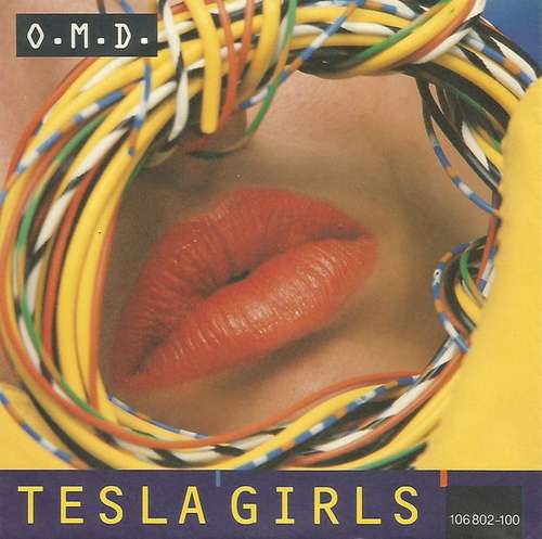 Cover O.M.D.* - Tesla Girls (7, Single) Schallplatten Ankauf