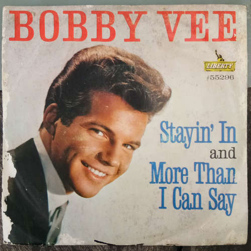 Cover Bobby Vee - Stayin' In (7) Schallplatten Ankauf