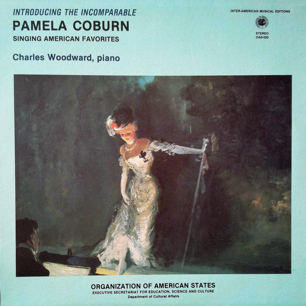 Cover Pamela Coburn, Charles Woodward (2) - Introducing the Incomparable Pamela Coburn singing American Favorites (LP) Schallplatten Ankauf