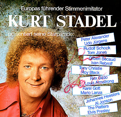 Cover Kurt Stadel - Europas führender Stimmenimitator präsentiert seine Starparade (LP) Schallplatten Ankauf