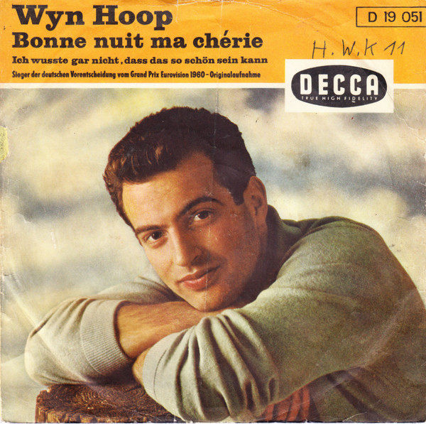 Cover Wyn Hoop - Bonne Nuit Ma Chérie (7, Single) Schallplatten Ankauf