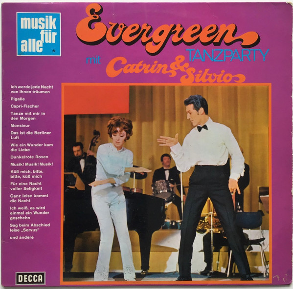 Cover Caterina Valente, Silvio Francesco - Evergreen Tanzparty mit Catrin & Silvio (LP, Comp) Schallplatten Ankauf