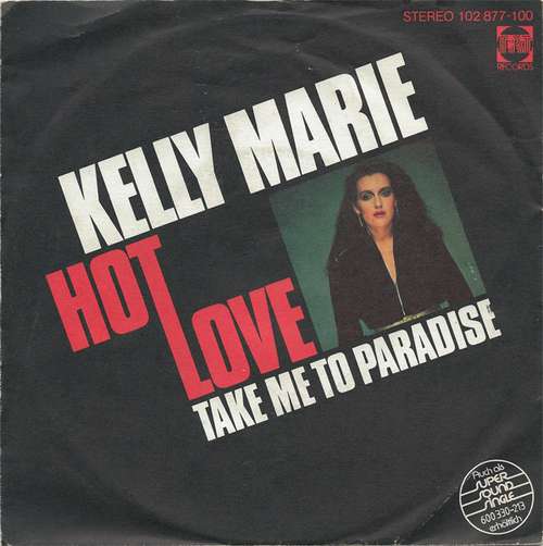 Cover Kelly Marie - Hot Love (7, Single) Schallplatten Ankauf
