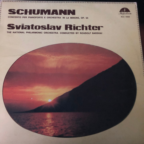 Bild Schumann*, Sviatoslav Richter - Concerto Per Pianoforte E Orchestra In La Minore, Op. 54 / The National Philamronic ORchestra Conducted By Roudolf Barshai (LP, Album) Schallplatten Ankauf