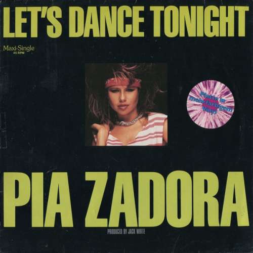 Cover Pia Zadora - Let's Dance Tonight (12, Maxi, Mul) Schallplatten Ankauf
